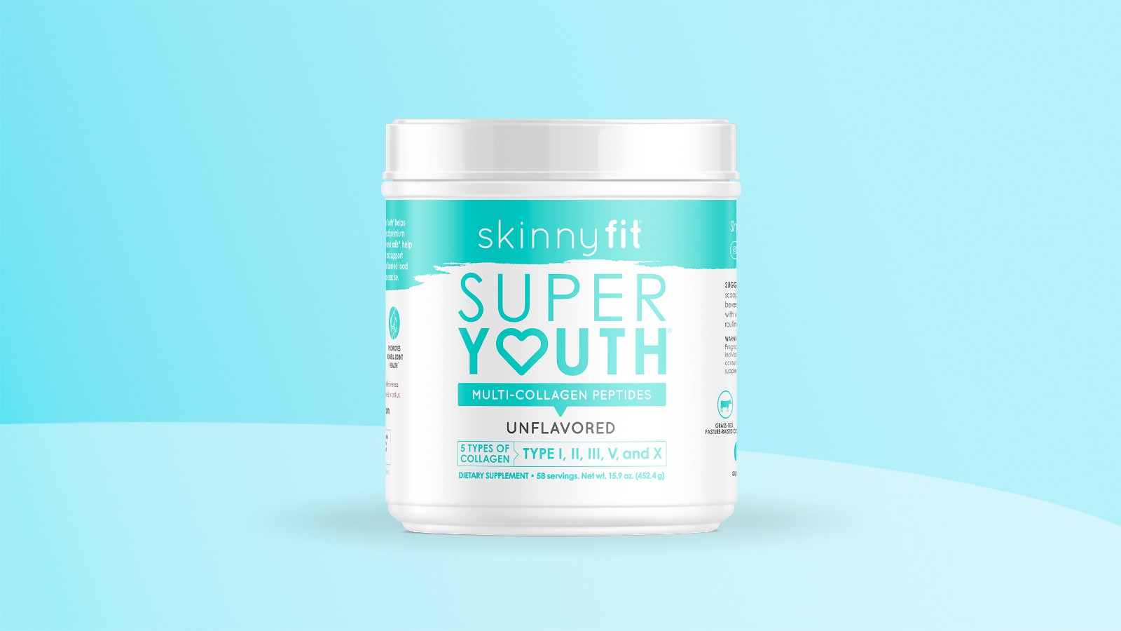 SkinnyFit Super Youth Multi-Collagen Peptides Review: Good Ingredients but Pricey